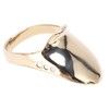 Brass Archery Thumb Ring Portable Finger Protector with Anti Lost