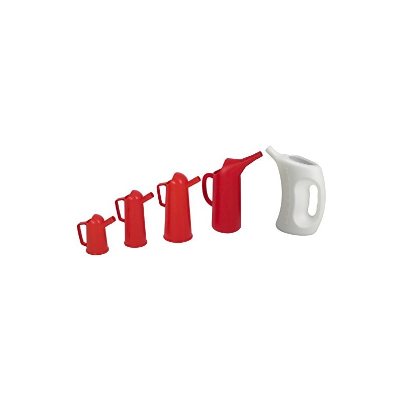 hünersdorff 932700 Graduated Oil cans (PP) 2,000 ml red, 2