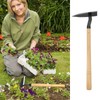 XdealCozyxc Japanese Style Razor Hoe Gardening Tool, Hand Hoe Garden