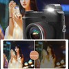 4K Digital Camera 48MP Manual Focusing Retro Anti Slip Pattern