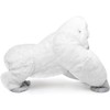 ZHONGXIN MADE Albino Gorilla Plush Toy, Realistic Albino Gorilla Stuffed