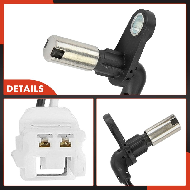 A-Premium Rear Left ABS Wheel Speed Sensor Compatible with Mazda