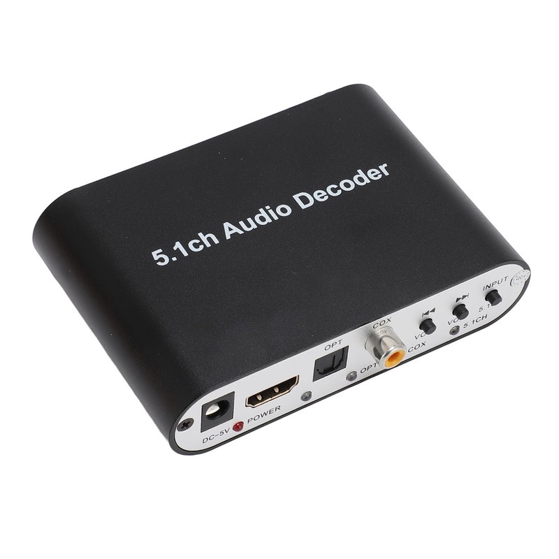 5.1 Channel Digital Sound Decoder HD Multimedia Interface ARC Bluetooth