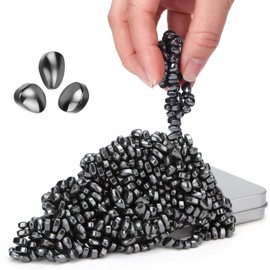 GIMOBOTE Original 500+ Ferrite Putty Black, Fidget Toy Ferrite Rocks for Stress Relief, Sensory Toy for Adults & Teens 14+, Ferrite Stone Fidget Present for Office Holiday Stocking Stuffer