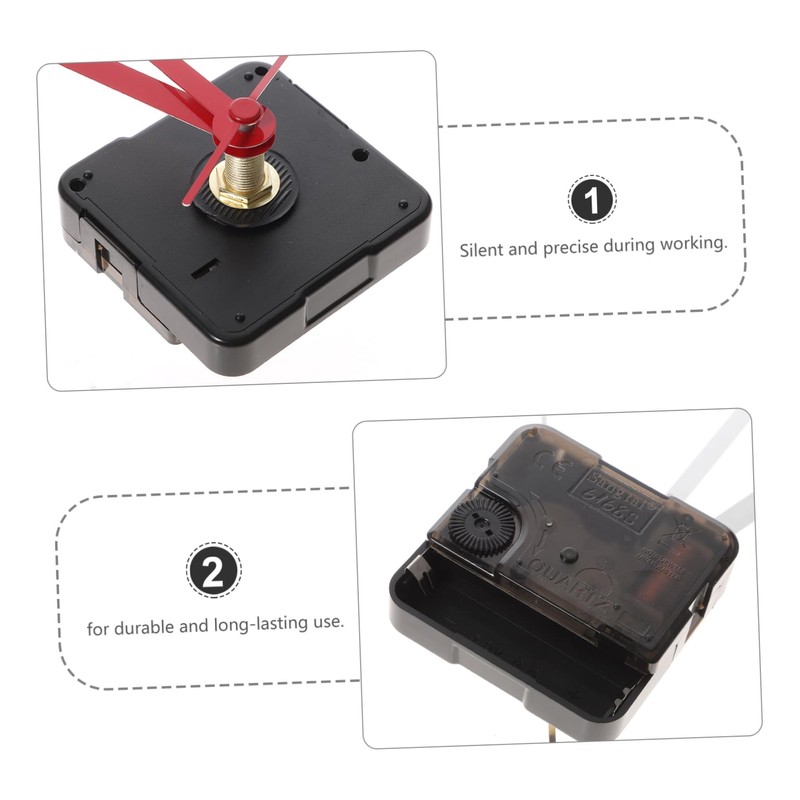 Ciieeo Silent Clock Movement Kits for DIY Clock Replacement with