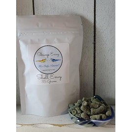 Jungle Aquashrimp Shell Envy Mineral Shrimp Food by ShrimpEnvy - Natural Food for Shrimp Fish Snail Crab Growth Breeding (40g)