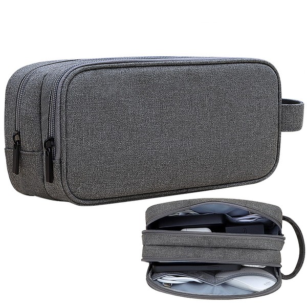 Ruyosn Cable Organiser Bag Waterproof Cable Bag Organiser Travel Double