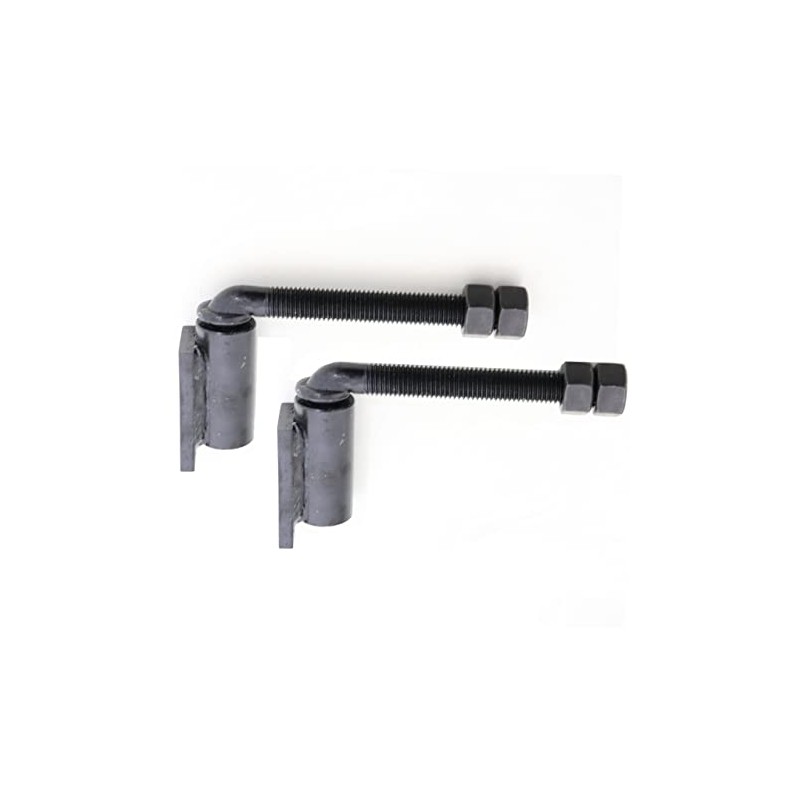 3/4" J-Bolt Gate Hinge | Heavy Duty 7" Adjustable Barrel