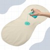 Hhahafelt 3 Pcs Changing Pad Liners Fits in Peanut Shape