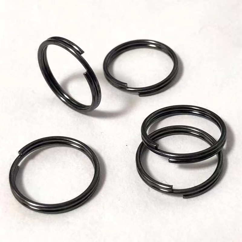 100PCS Split Key Rings Bulk for Keychain and Crafts Keychain