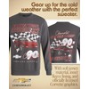 General Motors Men's Sweatshirt - Chevy Corvette Camaro Fleece Crewneck