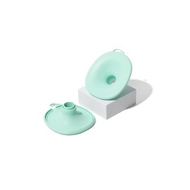 Motif Medical Aura Glow Breast Pump Flange – Comfortable Breast Pump Flanges for Better Milk Flow & Pumping Ease - Ideal Breast Pump Flange Insert for Breastfeeding Moms (2 Shields, 27mm)