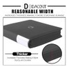 D DACCKIT Carpeta de carga superior de 12 bolsillos, se