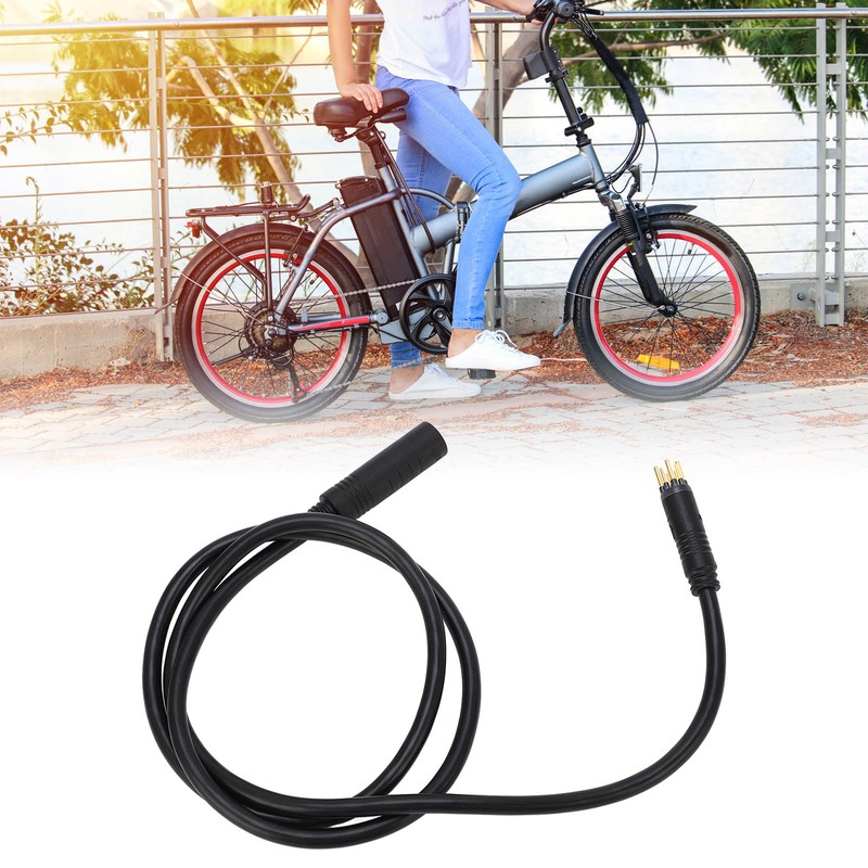 9 Pin Conversion Cable Professional Waterproof Electric Bike Motor Extension