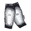 G-Form Pro-S Elite 2 Football Shin Guards, Black/Silver, Adult Medium