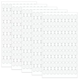 500Pcs Double Sided Sticky Dots: Adhesive Wall Putty Removable Clear Strong Gel Tabs for Home Decor, Car Decorations, Blind Box Figures, Balloons, Stickers - No Damage Mounting for Small Objects