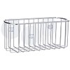 iDesign Shower Caddy Suction, Bathroom Metal Storage Shelf with Vacuum