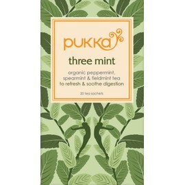 Pukka Organic Three Fennel Three Mint Tea Band Pack (Pack of 3)