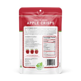 Nature’s Turn Freeze-Dried Fruit Snacks, Apple Crisps, Pack of 2 (1.2 oz Each)