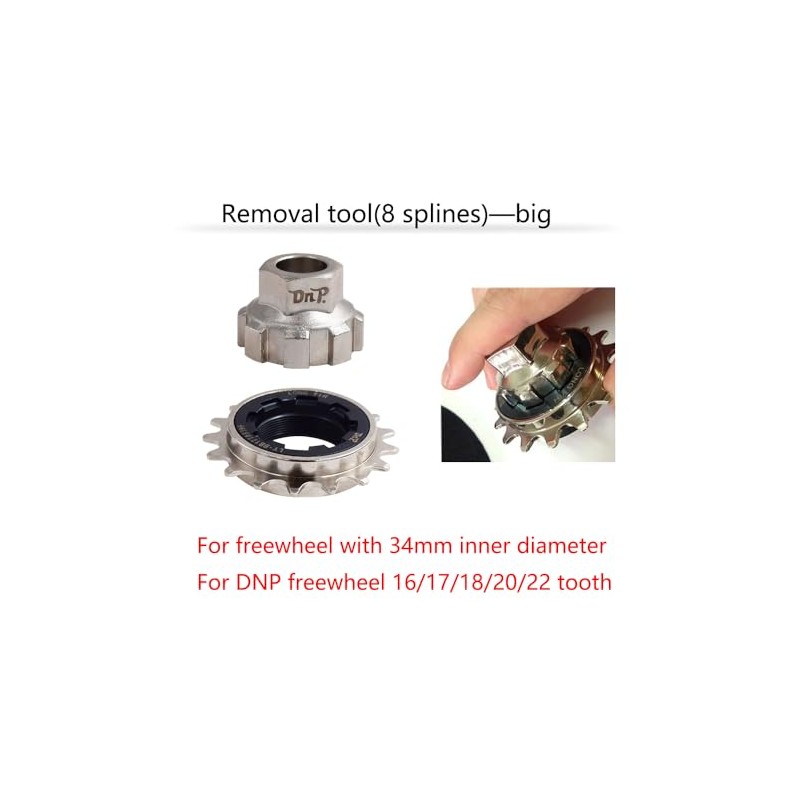 DRIFT MANIAC Single Speed Freewheel Removal Tool 8 Notch