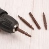 sourcing map 2pcs T40 Magnetic Double-Ended Screwdriver Bits 65mm/2.56" Length