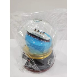 Titanic Museum Snowglobe 3.5", New in box