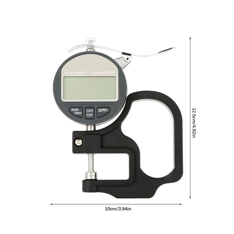 Medidor de Espesor Digital,con Pantalla LCD,Medidor de Pinza Medidor de