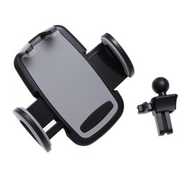Gadpiparty Car Air Vent Phone Holder Rotatable Mount for Smartphones Easy Install Compatible with Devices Grey Color