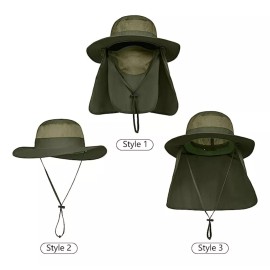 Veraly Sombrero De Proteccion Sol Cuello Cara Transpirable Chico