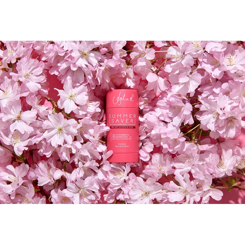 SUMMERSAVER Anti-chafing stick cherry blossom, long-lasting and effective protection against