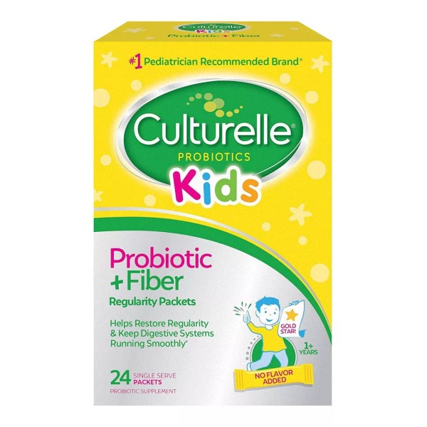 Culturelle Probiotics Kids Probiotic + Fiber 24 Packets