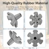 Cane Tips PANZHENG 3/4 inch 6 Support Cane Feets Self