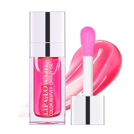 007# RASPBERRY Moisturizing Lip Glow Oil Hydrating Lip Gloss 0.2 fl oz (6 ml)