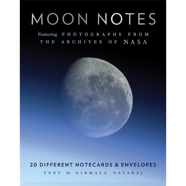 Chronicle Books Moon Notes (NASA Stationery Set, 20 Space Greeting Cards)