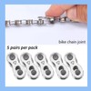 5 Pairs Bicycle Chain Lock, Quick Release Bicycle Chain Lock