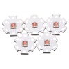 LEDGUHON 5Pcs 12W Red 5050 SMD High Power LED Chip
