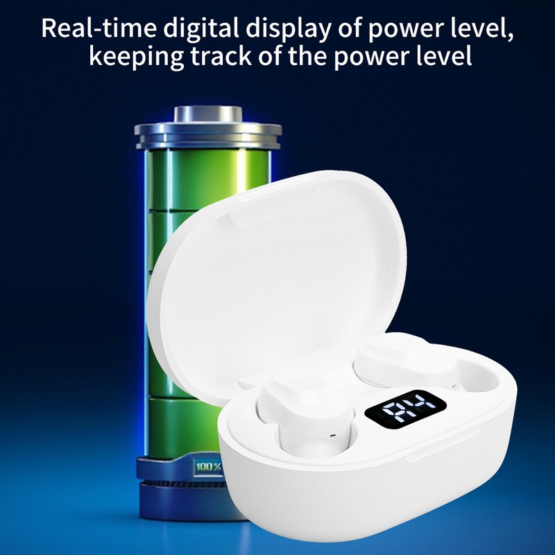 XT91 TWS Wireless Bluetooth 5.0 Earphone Game Stereo Noise Reduction