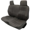 KUAFU Black Bench Seat Cover Compatible with 1987 1988 1989