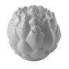 SUMMIT COLLECTION White Ceramic Artichoke Storage Container, 3 Cup