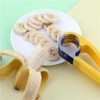 Easy Banana Slicer Hot Dog Peeler Household Fruit Salad Milkshake