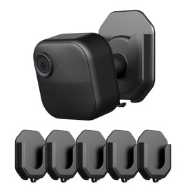 5 Pack Blink Camera Wall Mount No Drill No Screws Holder Compatible with Blink Outdoor 4/Mini/Mini 2 / Ring Indoor Cam (2nd Gen) Cameras Adhesive Wall Mount