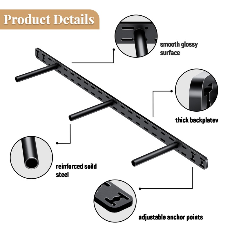 1pc Floating Shelf Hardware Heavy Duty Hidden Shelf Brackets Support,Wall