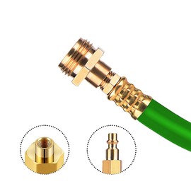 Middrivr RV Winterizing Kit, RV Air Compressor Adapter, RV Water Blowout Adapter Air Compressor Quick Connect kit, Car Accessories Sprinkler Blowout Adapter System for Motorhome Camper Boat