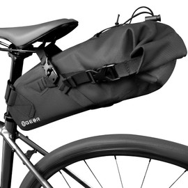 Geartle Saddle Bag, More Than Apparently, Large Capacity, 5L, Suitable for Overnight Touring, Road Bike, Bicycle Bag, Waterproof