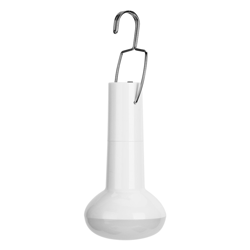 Solar Panel Powered Light Bulb Movable Charging Emergency Lamp for