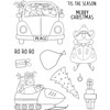 Creative Expressions CEC1034 Jane's Doodles Stamp Set - Santa's Coming