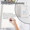 smilixin 4 PCS Graph Notebook,A5 Graph Paper Notebook,80 Sheets Graph