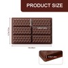 Vyooxcy 2 Pack Chocolate Bar Mold Silicone 10"x6.7", Deep Candy