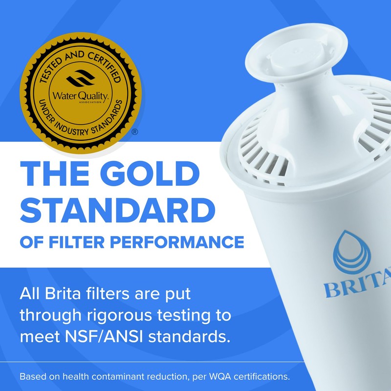 Brita Extra-Large 27-Cup Water Dispenser with BritaPlus Filter, WQA NSF/ANSI