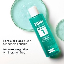 Limpiador facial Isdin matificante piel grasa 200 ml